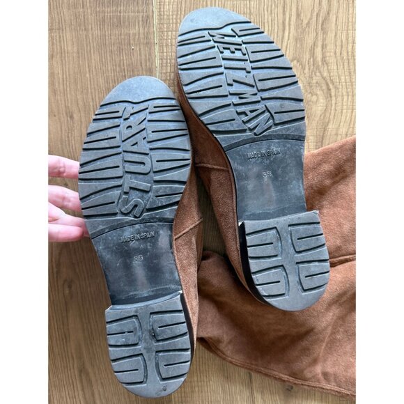 Stuart Weitzman x Russell & Bromley Lowland over the knee suede boots - size 39 - Picture 3 of 5